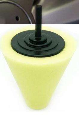 HARD BRUSH ATTACHMENT YELLOW