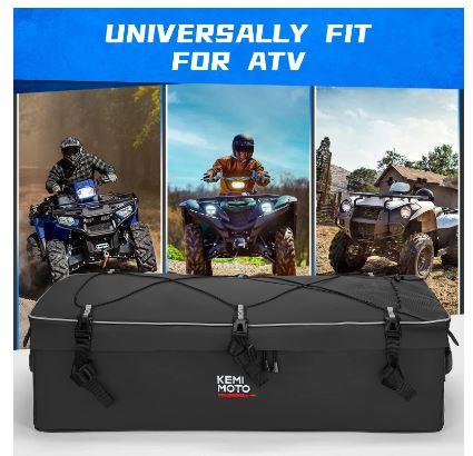 ATV CARGO STORAGE BAG, (SET OF 2) FRONT or REAR MOUNT
