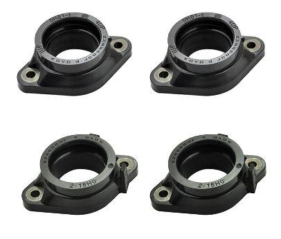 FLANGE INTAKE GSF1250 GSF1250S Bandit 1250 07-16 GSX1250 GSX 1250 10-16, 13101-18H00-00 13102-18H00-00, Carburetor Interface Adapter Manifold Pipe Clamp