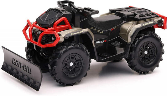 MODEL CAN-AM OUTLANDER X MR, WITH SNOW PLOW, SCALE 1:20, NEWRAY 07383