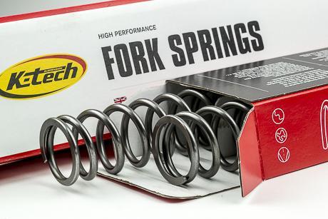 Front Fork Spring 8.0N -(Pair), 3824-360-80, HIGH PERFORMANCE FORK SPRING, K-TECH SUSPENSION
