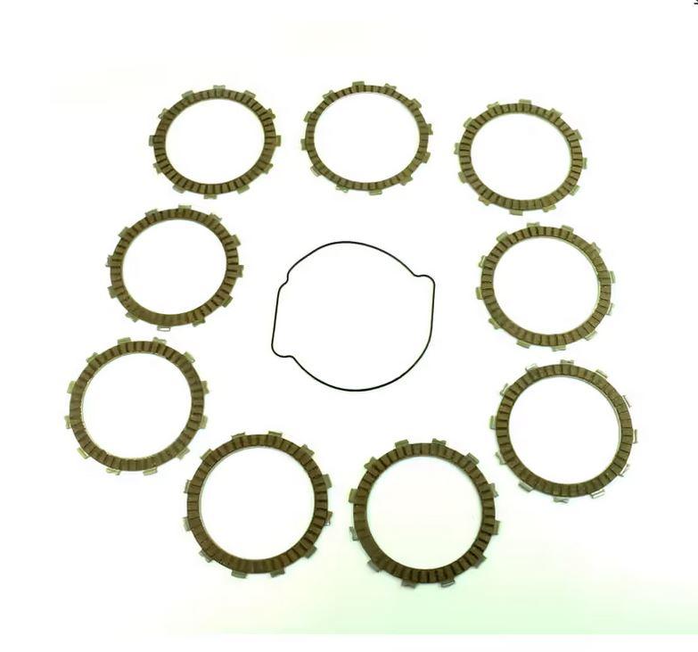 CLUTCH FRICTION PLATE SET KTM EXC-R450 08, ATHENA P40230014, WITH GASKET