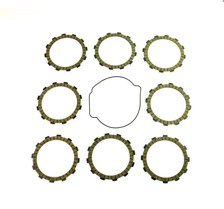 CLUTCH FRICTION PLATE SET KTM EXC-R450 11, ATHENA P40230023, WITH GASKET