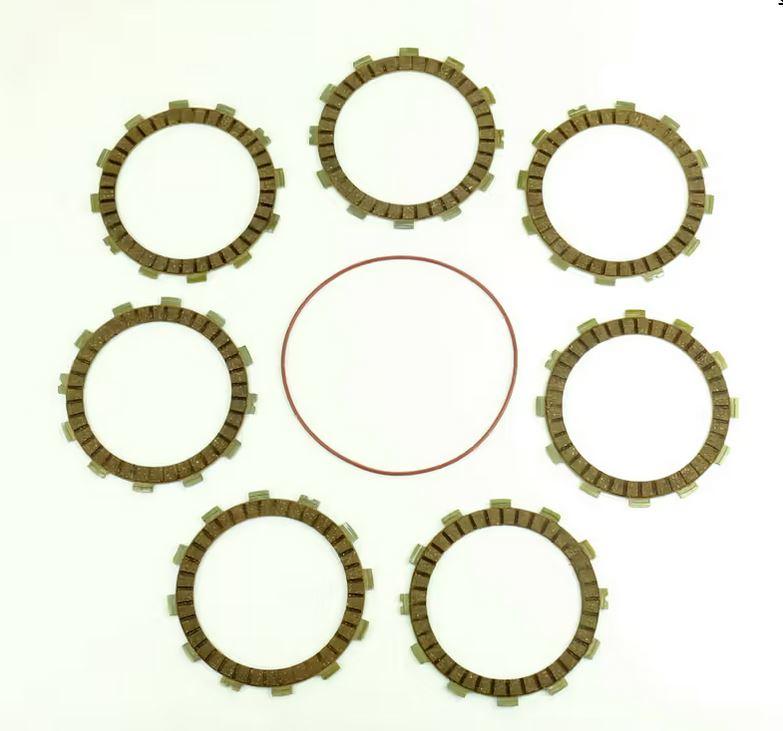 CLUTCH FRICTION PLATE SET HSQ CR125 97-09, ATHENA P40230029, WITH GASKET