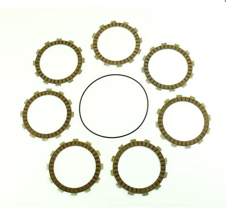 CLUTCH FRICTION PLATE SET HSQ TC250 04-09, ATHENA P40230030, WITH GASKET