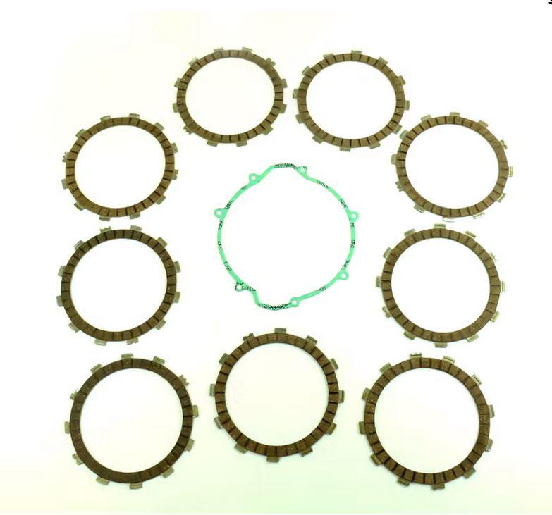 CLUTCH FRICTION PLATE SET KTM SX250 94-02, ATHENA P40230037, WITH GASKET