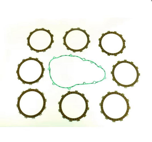 CLUTCH FRICTION PLATE SET KTM LC4 400 95-97, ATHENA P40230040, WITH GASKET