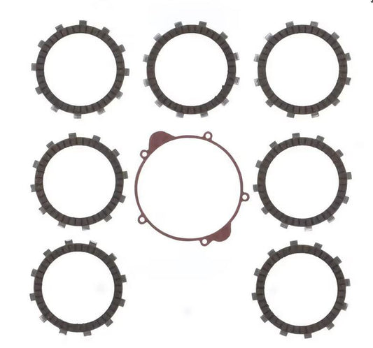 CLUTCH FRICTION PLATE SET KTM SX85 03-17, ATHENA P40230045, WITH GASKET