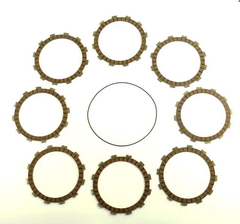 CLUTCH FRICTION PLATE SET HONDA CR250R 95-07, ATHENA P40230054, WITH GASKET