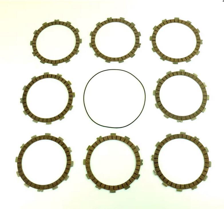 CLUTCH FRICTION PLATE SET HONDA CRF450R 02-05, ATHENA P40230055, WITH GASKET