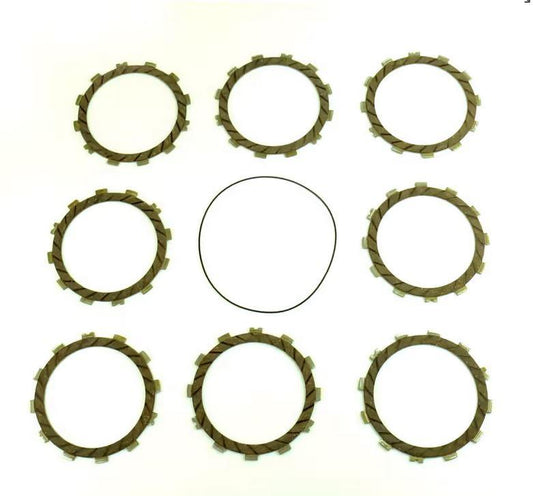 CLUTCH FRICTION PLATE SET SUZUKI RM125 02-08, ATHENA P40230061, WITH GASKET