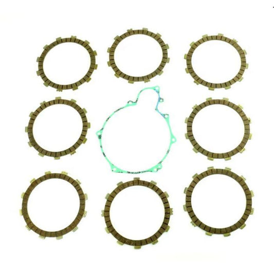 CLUTCH FRICTION PLATE SET YAMAHA YZ250 93-98, ATHENA P40230075, WITH GASKET