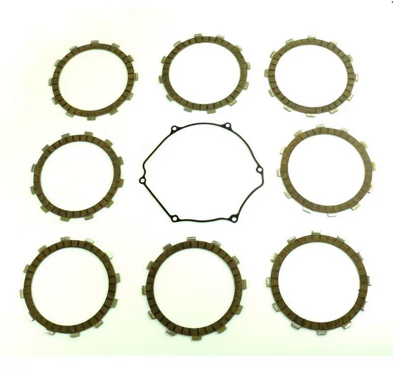 CLUTCH FRICTION PLATE SET SUZUKI RM-Z450 08-22, ATHENA P40230083, WITH GASKET