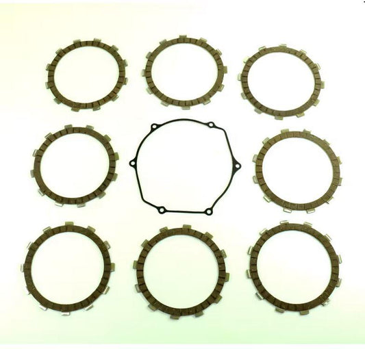 CLUTCH FRICTION PLATE SET SUZUKI RM-Z450 05-07, ATHENA P40230084, WITH GASKET