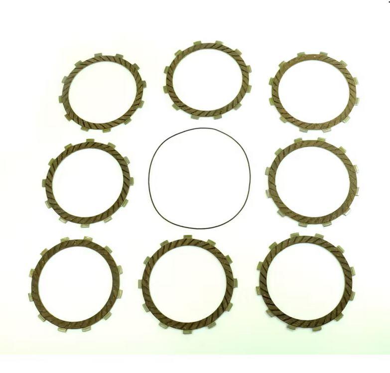 CLUTCH FRICTION PLATE SET SUZUKI RM250 96-02, ATHENA P40230097, WITH GASKET