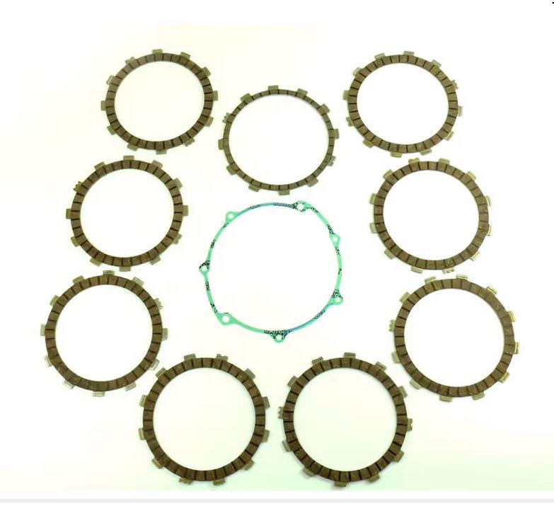 CLUTCH FRICTION PLATE SET YAMAHA YZ-F426 01, ATHENA P40230102, WITH GASKET