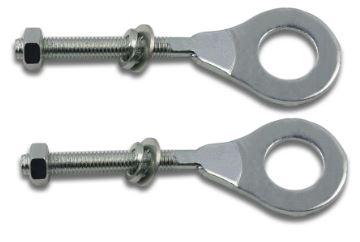 16mm M6 CHAIN ADJUSTER TENSIONER, (PACK OF 2) STAINLESS STEEL BZP 40543-437-000/95014-12100
