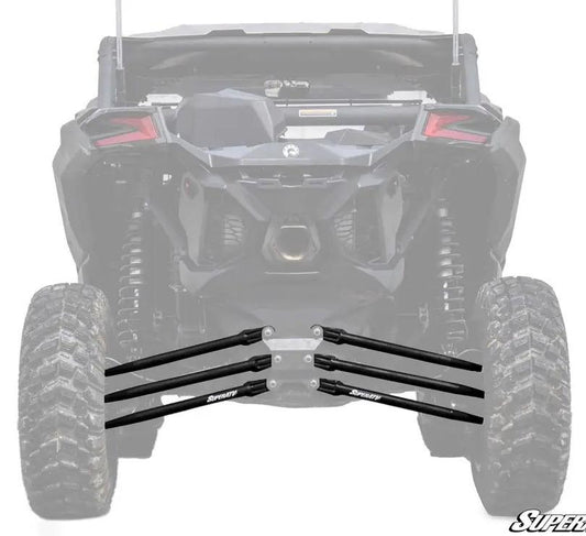 Can-Am Maverick X3RS Tubed Radius Arm SET, SUPER ATV, RA-CA-X3RS-TU-02, KIT CONTAINS 6 ARMS