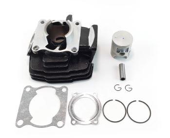 CYLINDER & PISTON DT125 56mm 2A6-11311-00-00 YAMAHA TRAIL BIKE / 4 STUD HEAD