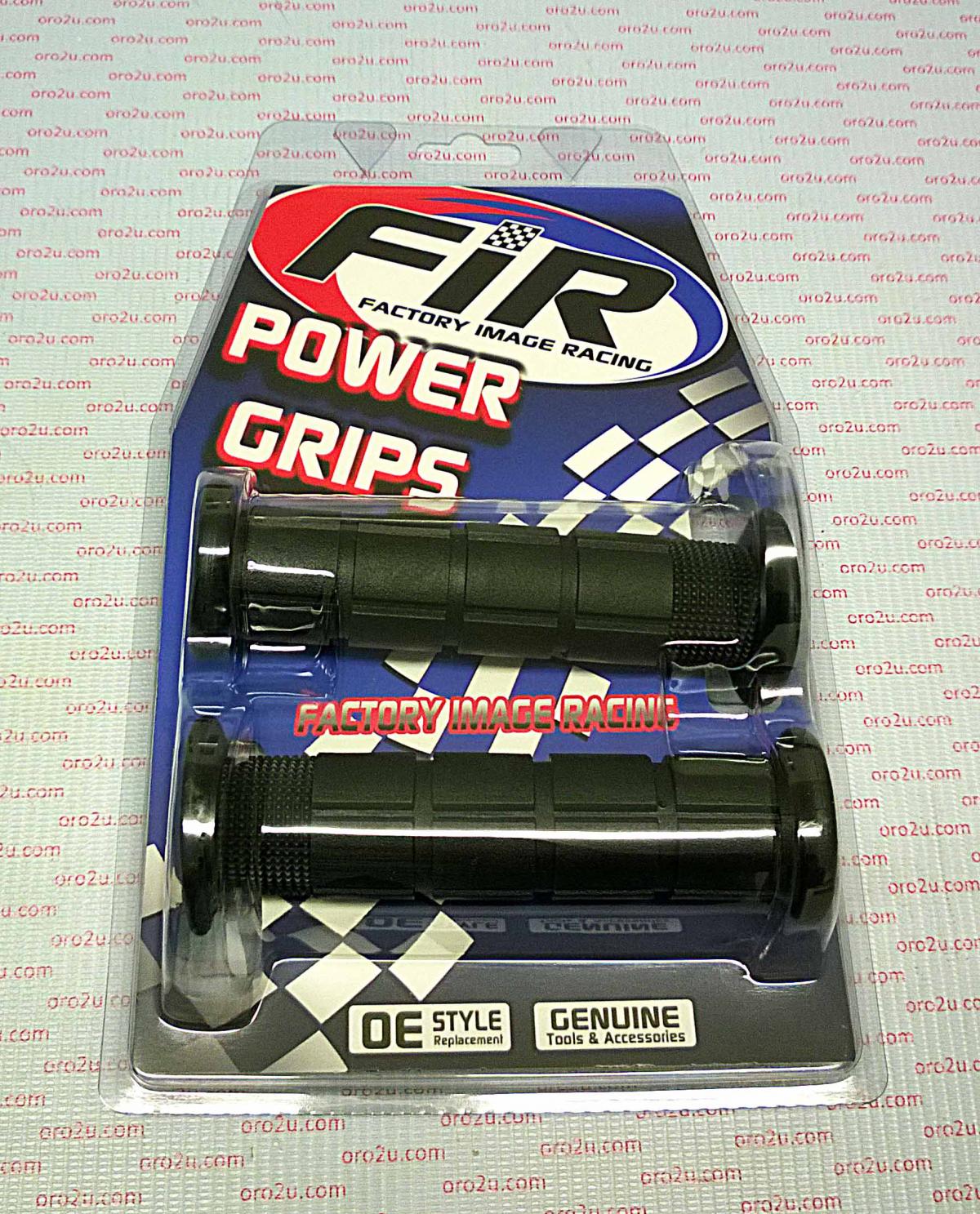 OURY GRIPS ATV BLACK Nonslip, ID SIZE. 22/22mm- 135mm Long,  AT-08307