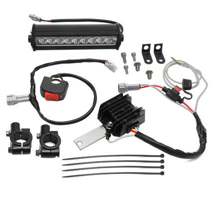 7/8" 22MM LED HEADLIGHT BAR UNIVERSAL, VOLTAGE REGULATOR INCLUDED, KTM HUSQVARNA GASGAS HONDA YAMAHA