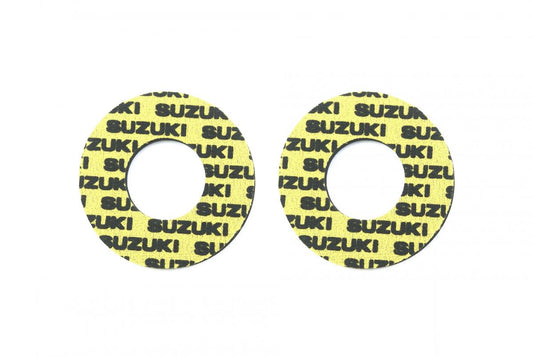 GRIP DONUTS YELLOW SUZUKI, PAIR