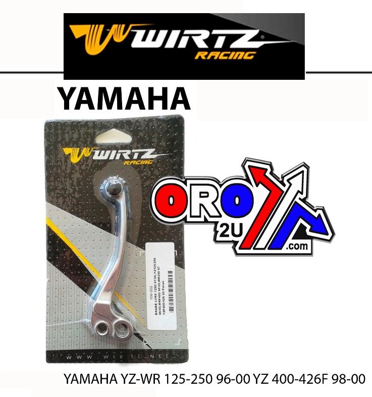 WIRTZ BRAKE LEVER FORGED OEM, WIRTZ 106-002 WRF, YZF, YZ