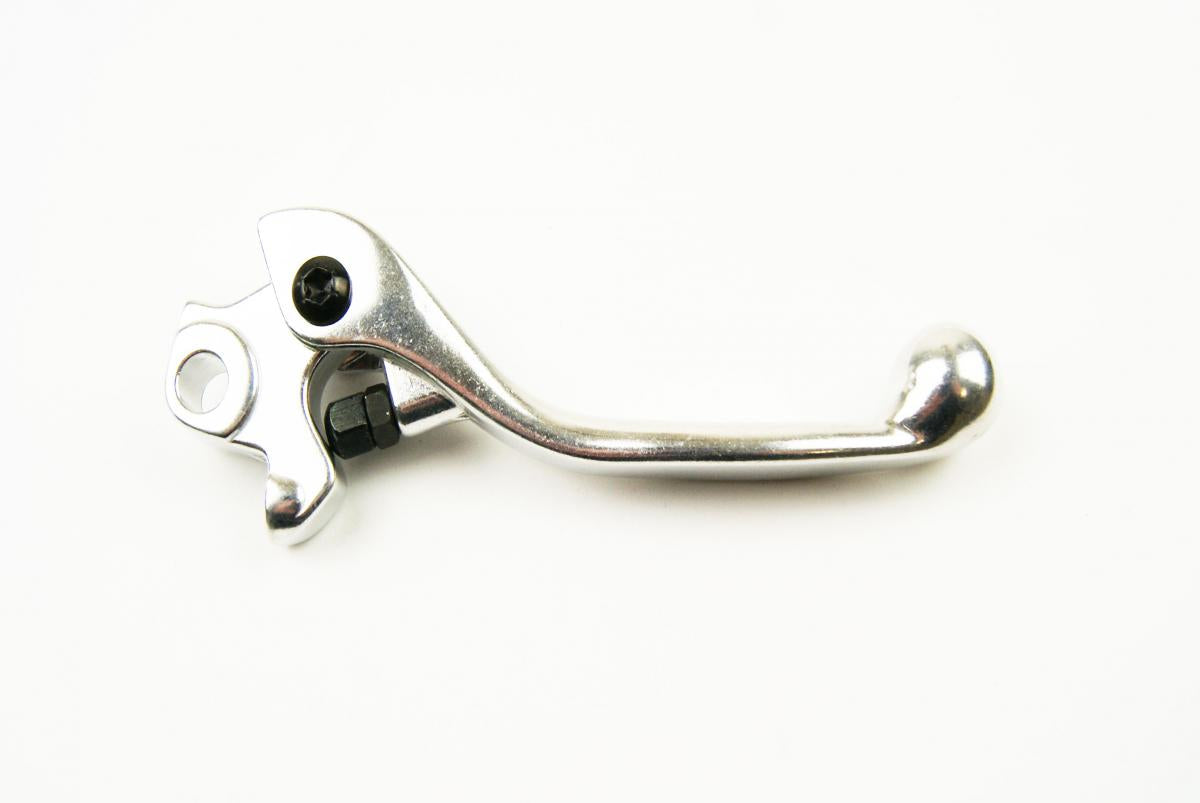 LEVER BLADE BRAKE 07-19 YZF250, FORGED SILVER SHORT ALUMINIUM