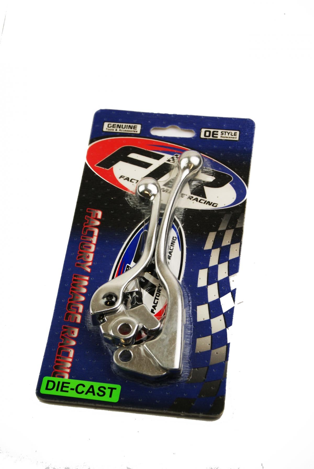 LEVER BLADE SET 01-05 YZ80 85, SILVER DIRT RACE