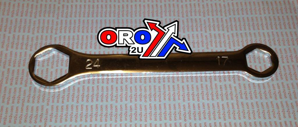 RIDERS WRENCH 17mm x 24mm