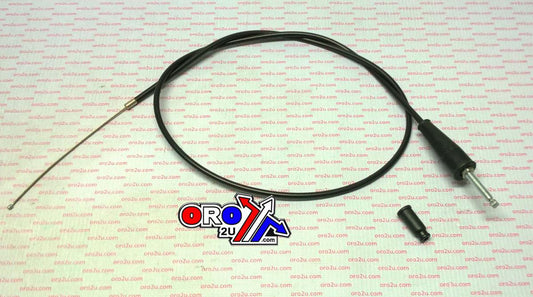 CABLE THROTTLE 81-83 CR125, VENHILL H02-4-009 BLACK HONDA, 17910-KA4-000 17910-KA4-406