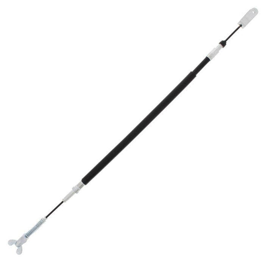 CABLE FOOT BRAKE 88-02 KLF220A, ALLBALLS 45-4021 54005-1156, With wing nut, bush & spring.