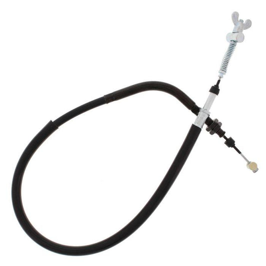 CABLE HAND BRAKE KLF300B 88-05, ALLBALLS 45-4031 54005-1157 LH, With wing nut, bush & spring.