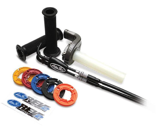 REV 2 THROTTLE KIT ZX636, MOTION PRO 01-2740 KAWASAKI, ROAD, MC