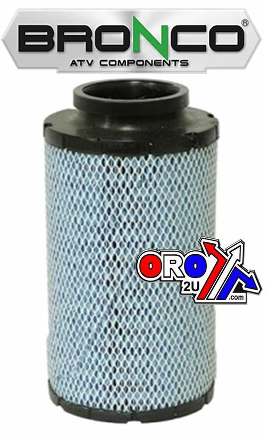 AIR FILTER POLARIS RZR XP, BRONCO AT-07318 OEM TYPE, 1240822, 1240957, 1241084