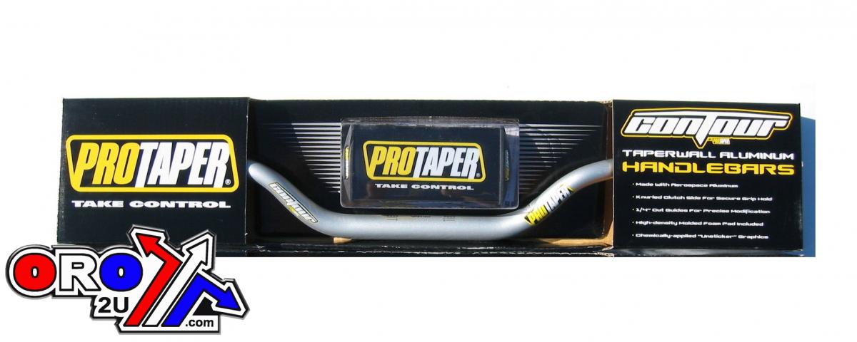 CARMICHAEL PROTAPER SILVR, CONTOUR HANDLEBARS 027911, A02-7911