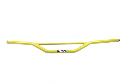 MX STEEL HANDLEBARS KTM/RM/CR,  / YELLOW 22mm / 7/8', REF 48-216 672 & 48-722 722-01