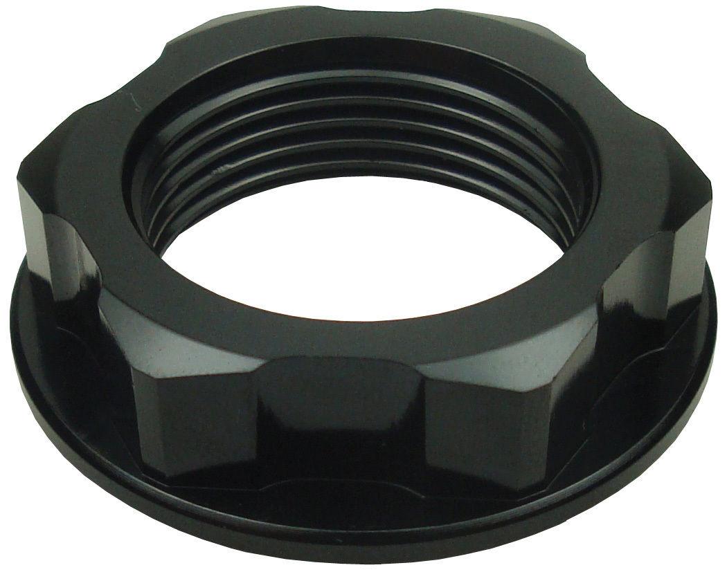 M22x1.00mm STEM NUT EACH BLACK, ALUMINIUM / KX KLX KDX CR RM,  / CNC