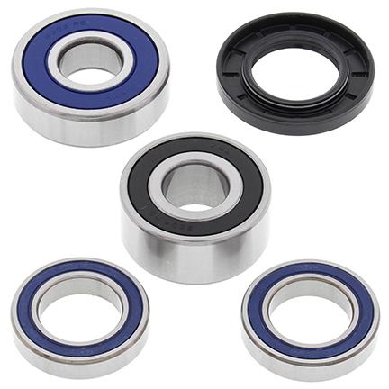 WHEEL BEARING KIT REAR 75-09 HON VTX1300/1800/SUZ TS125, ALLBALLS 25-1383 ROAD