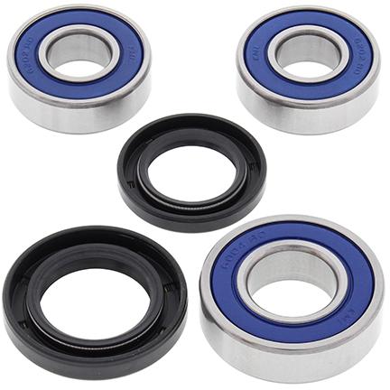 WHEEL BEARING KIT REAR 74-14 YAM AG/DT/FZ/MX/YZF, ALLBALLS 25-1411 DIRT/ROAD