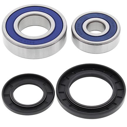 WHEEL BEARING KIT REAR 80-93 KAW KZ/ZX 550-900, ALLBALLS 25-1284 ROAD