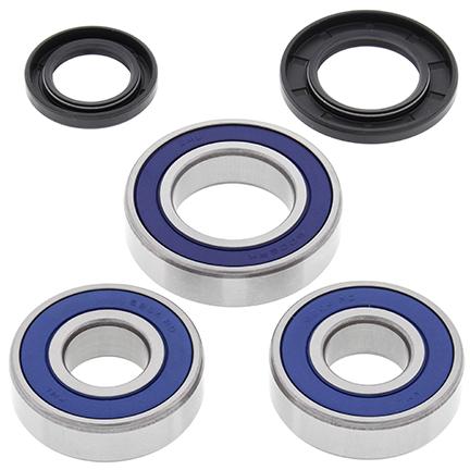 WHEEL BEARING KIT REAR 87-90 KAW ZX750 NINJA, ALLBALLS 25-1110 ROAD