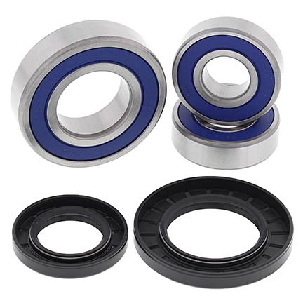 WHEEL BEARING KIT REAR 02-21 KAW KLV1000/SUZ DL650/1000, ALLBALLS 25-1393 ROAD