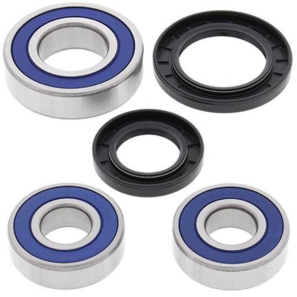 WHEEL BEARING KIT REAR 98-22 KAW VN1700/TRI TIGER/YAM FZS/YZF, ALLBALLS 25-1449 ROAD