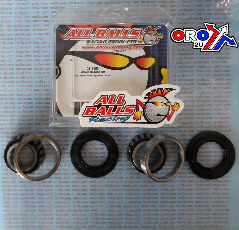 WHEEL BEARING KIT REAR 2000 POLARIS XPEDITION 325, ALLBALLS 25-1153 ATV