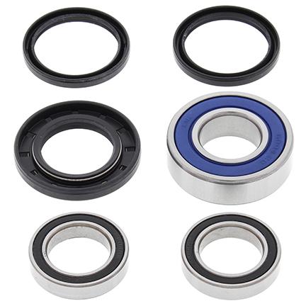 WHEEL BEARING KIT REAR 85-88 KAW KDX200/KX125, ALLBALLS 25-1192 DIRT