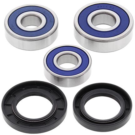 WHEEL BEARING KIT REAR 97-11 HON XL600-700 TRANSALP, ALLBALLS 25-1603 ROAD