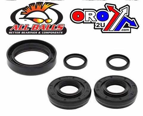 DIFFERENTIAL SEALS KIT TRXs, ALLBALLS 25-2100-5 FRONT