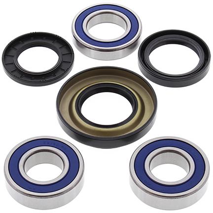 WHEEL BEARING KIT REAR 98-14 HONDA TRX 350-500, ALLBALLS 25-1037 ATV