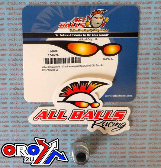 WHEEL SPACER KIT KAW/SUZ, ALLBALLS 11-1026